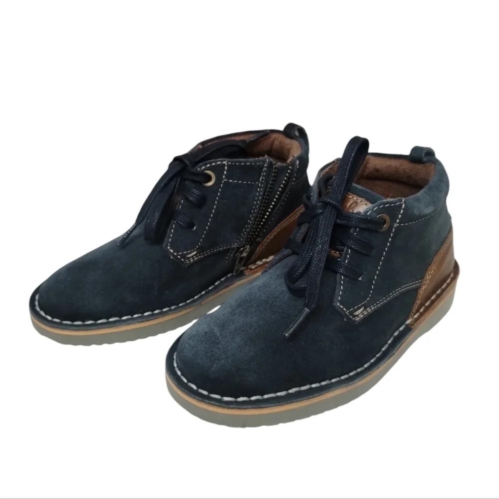 Florsheim Unisex-Child Navigator Dress‎ Casual Chukka Boot Child Kids size 11M •